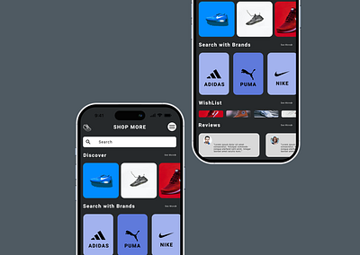Shoe E-Commerce App Design app design ideas e commerce app design ideas uiux web design web design ideas