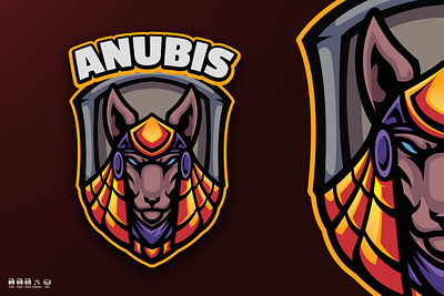 Anubis Mascot Logo face