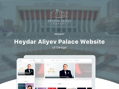 Heydar Aliyev Palace - Website azerbaijan baku design ui ux webdesign website