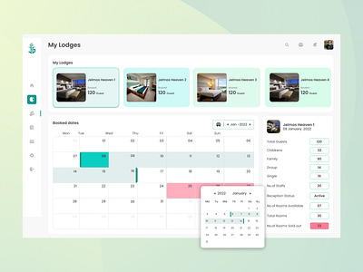 Calendar- Booking ui