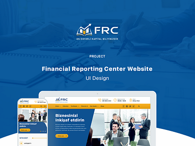 FRC - Website UI Design audit azerbaijan baku branding consulting course design finance illustration law logo ui ux web website