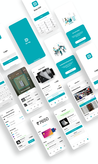 Payment app User interface app design ui