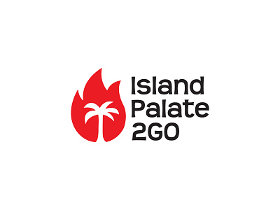 Island Palate 2GO branding graphic design logo