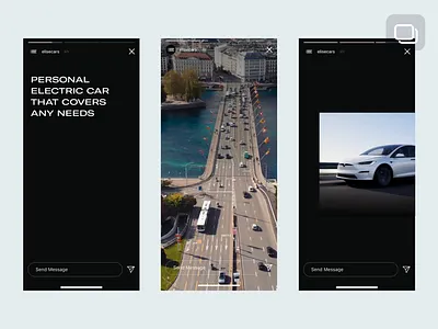 Elise - Mobile view animation application booking booking app car rental clean clean design e commerce ecommerce marketing mobile design mobile ui mobile ux platform rental app service switzerland ui user interface ux