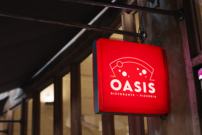 Oasis - Restaurant Logo Design app branding design graphic design illustration logo typography ui ux vector