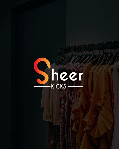 Sheer Kicks| Clothing brand identity ad adobe illustration brand identity branding logo logo design photoshop