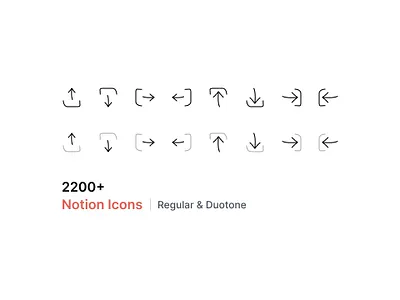 2200+ Notion Icons - Overflow Design app icon blackandwhite figma free freebie icon iconography icons iconset icopack line icons notion notion icons notion template sketch ui icon web icon