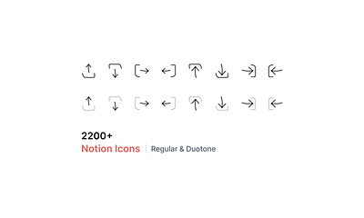 2200+ Notion Icons - Overflow Design app icon blackandwhite figma free freebie icon iconography icons iconset icopack line icons notion notion icons notion template sketch ui icon web icon