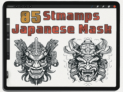 japanese mask tattoos