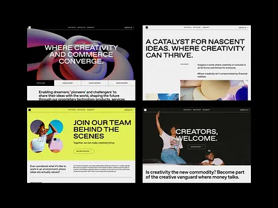 Exploration III about animation exploration homepage landing layout photography ui web website