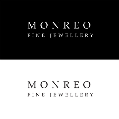 Monreo Fine Jewellery branding design ecommerce graphic design illustration logo vector
