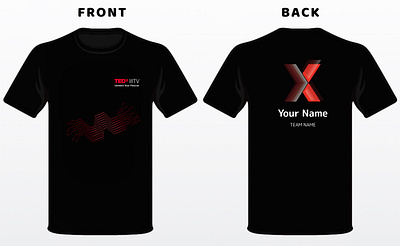 TEDx T-shirt Design black tshirt custom design customized tshirt design graphic t shirt ted tedx tedx tshirt tedxiiitv tshirt design