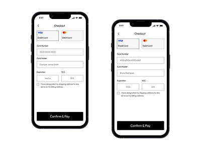 CHECKOUT - INFO. app appdesign beauty checkout creditcard design ui uiux ux