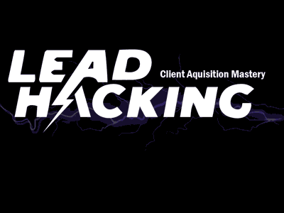 Lead Hack Logo animation branding graphic design logo