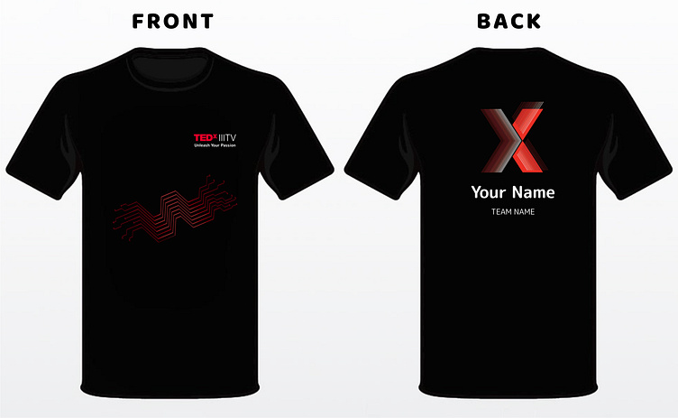 TEDx T-shirt Design by Shivang Bhargava on Dribbble