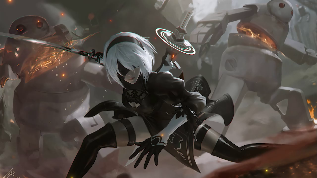 YoRHa No.2 Type B Rigging by Hưng Hoàng on Dribbble