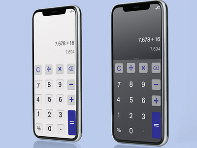 Simple Calculator app calculator dailyui design