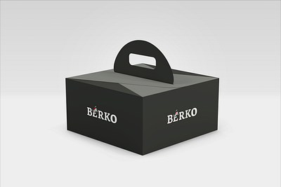 Berko - cupcake packaging branding design graphic design illustration logo typography ui