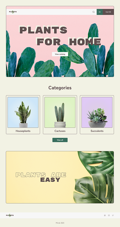 Plants for home app branding design graphic design illustration logo typography ui ux vector