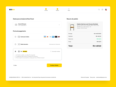Boobam Checkout WIP cart checkout e commerce payment redesign ui design web web design webdesign