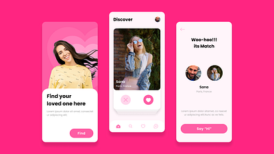 Love Buds appdesign datingapp design iosappdesign mobileapp ui uiux ux