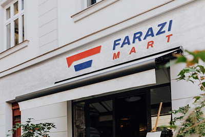 Farazi Mart branding clean corporate creative drand identity farazi logo mart modern