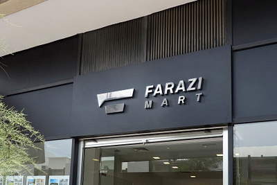 Farazi Mart branding clean corporate creative design logo modern