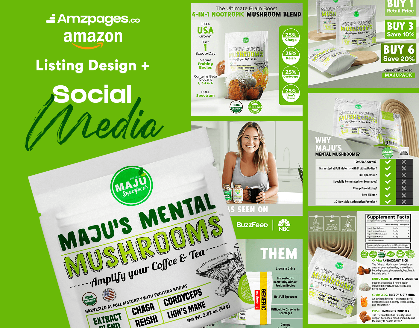 Amazon Listing Design by Joao Vitor Souza on Dribbble