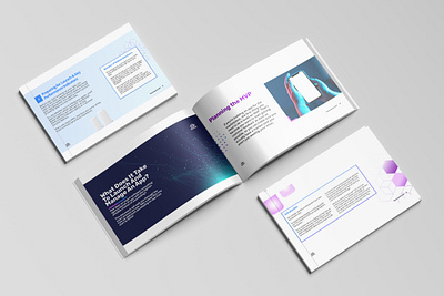 Tech Brochure branding brochure design graphic design indesign logo