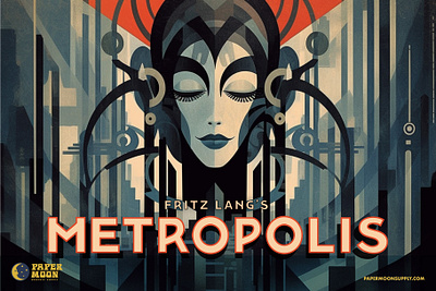 Metropolis poster using PM Tarot Grotesque branding design fonts graphic design illustration logo poster retro type design typography vector vintage