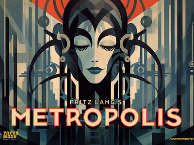 Metropolis poster using PM Tarot Grotesque branding design fonts graphic design illustration logo poster retro type design typography vector vintage