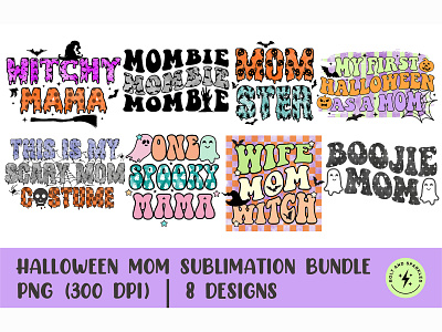Hippie Halloween Sublimation designs, themes, templates and