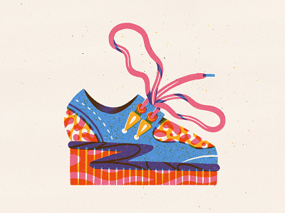 Daily Drawing - Shoes drawing fashiondesign illustration linedrawing patterndesign procreate shoes surfacedesign texture