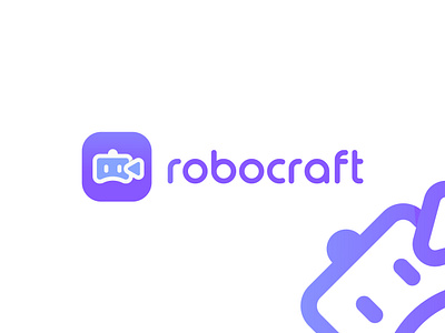 Logo design for - robocraft ai apps ai logo app app icon brand identity branding camera logo craft craft logo design graphic design illustration logo logo design robo logo robocraft robot robot logo typography vector