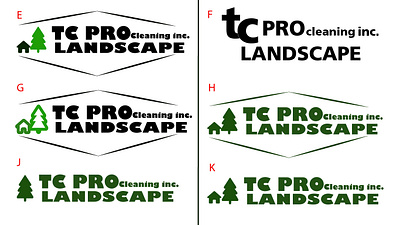 LOGO DESIGN for landscaping service branding design graphic design logo typography vector