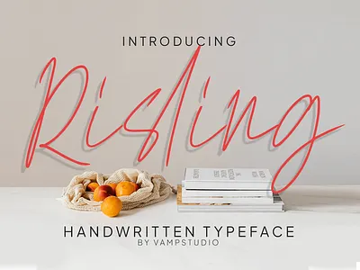Risling Monoline Script Font branding design font font awesome font design font family fonts