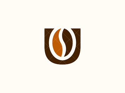 Letter U Coffee Bean Logo bean branding coffee bean coffee shop logo design designer identity illustration letter h bean logo letter u coffee bean logo letter u tea logo logo logo design logotype minimalist monogram tea typography u vector art