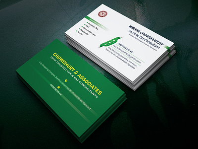 Modern, Minimal & Clean Business Card Design branding businesscard design graphic design illustration logo postcard ui ux vector