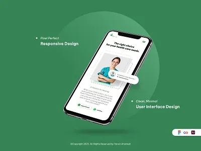 Medical Service Website Responsive Design appointment branding doctor doctorhompage graphic design homepage hospital landing page landing page design medical medicalhompage medicalwebpage medicalwebsite responsive responsivelandingpage service webpage