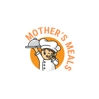 Logo for a home-cooked food service platform startup. branding design graphic design logo