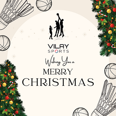 Christmas post for a Sports company. branding christmas design graphic design instagram