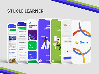 Online Learning Application android clean creative design designer freelance ios kalarmoon learn minimal mobile modern online rajeev ui