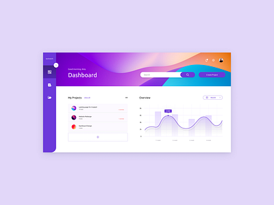 Dashboard UI Design branding design illustration logo ui ux vector web app web design