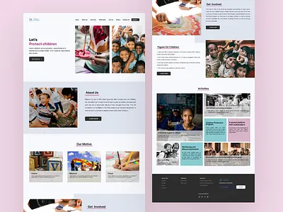 Children Platform - Landing Page