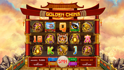 Set of slot symbols animation - online slot game "Golden China" animation character art character design characters animation china themed chinese game chinese slot chinese symbols gambling gambling animation gambling art gambling design game art game design graphic design graphic designer motion graphics slot design symbols animation symbols art