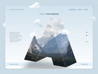 The deep home page app branding design figma graphic design illustrat illustration illustrator minimal photoshop typography ui vector web webdesign website