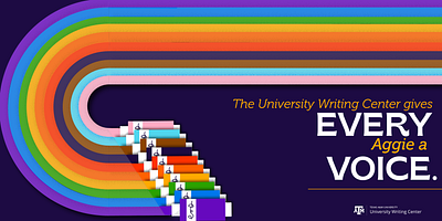 UWC Pride design flat illustration lgbtq pride school university vector writing