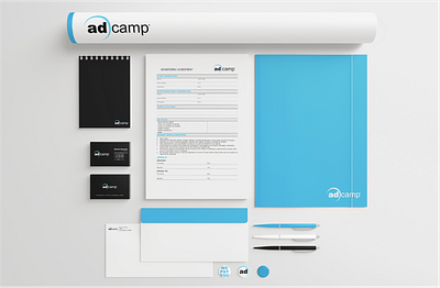 adcamp Refresh branding graphic design identity logo web design