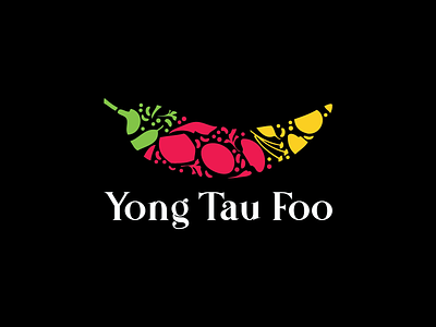 Yong Tau Foo Logo Design adobe adobe illustrator branding food graphic design kamarul izam logo logo design logo inspiration malaysia