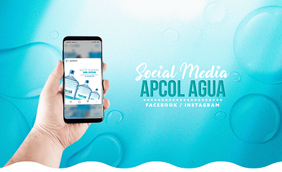 APCOL-AGUA-POTABLE design graphic design marca